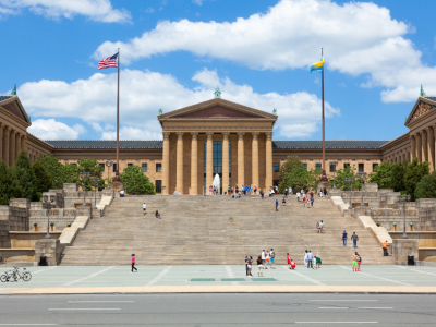 USA - Pennsylvania - Philadelphia - Philadelphia art museum