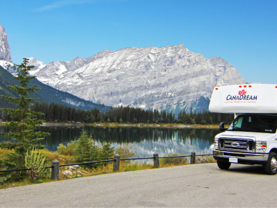 Vestligen Canada i motorhome