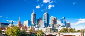 Australien - Victoria - Melbourne - Flod - Skyline_0
