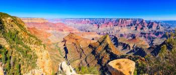 Fantastisk naturlig geologisk formation - Grand Canyon i Arizona, sydlige Rim, Det vestlige USA