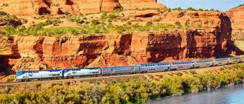 USA - Amtrek Vacations - togrejser - tog og smukke landskaber Togrejser i USA