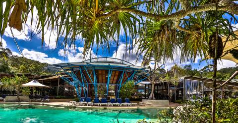 Australien - Queensland - Kingfisher Bay Island - Kingfisher Bay Resort - Swimminpool_0