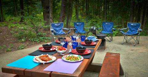 Road Bear RV USA British Columbia 2014 image exteriror picnic table and chairs food & wine park nature scenic.jpg