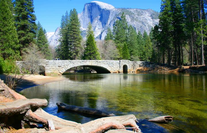 Yosemite Valley i Yosemite National Park California USA