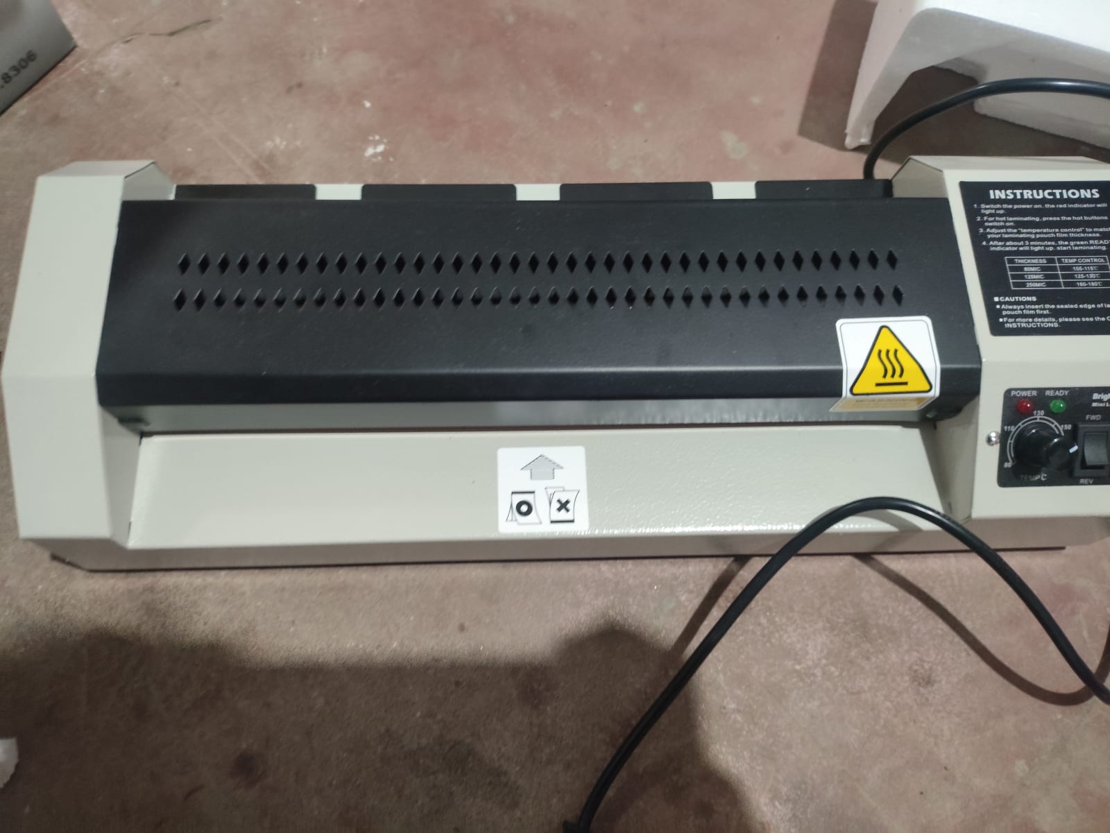 Bright office A3 mini laminating machine for sale in Hyderabad, Telangana