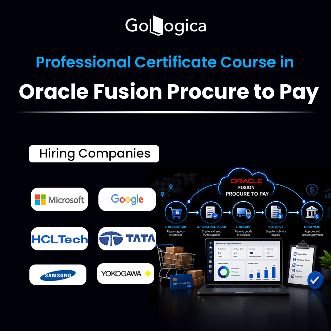 Enhance Your Oracle Fusion PPM Training Skills with Oracle Cloud Projects By GoLogica for sale in uk, Maharashtra