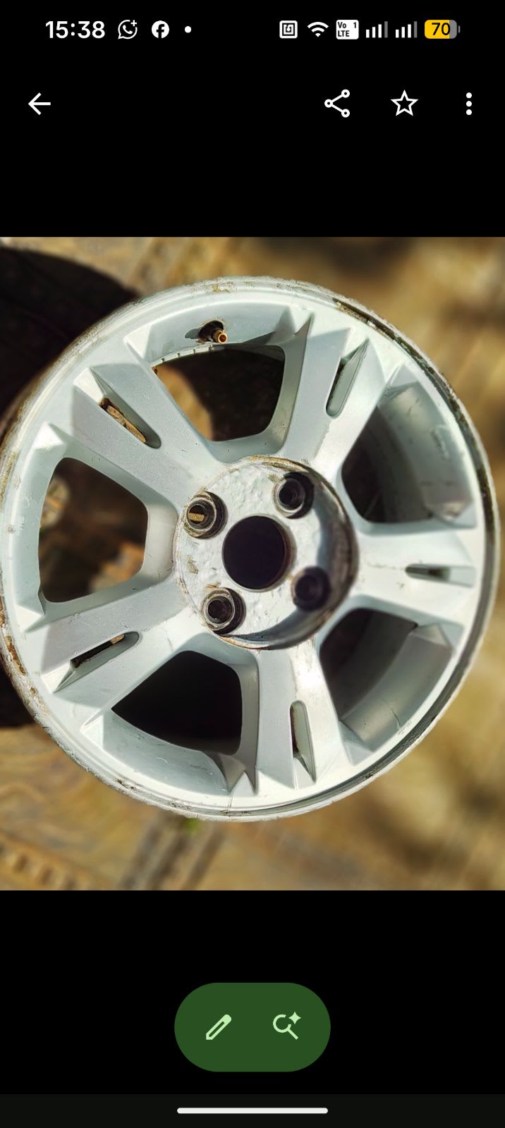 Genuine 14-Inch Hyundai i20 Original Alloy Wheels | Set of 4 | Fits Swift, Dzire, Ertiga & More for sale in Kollam, Kerala