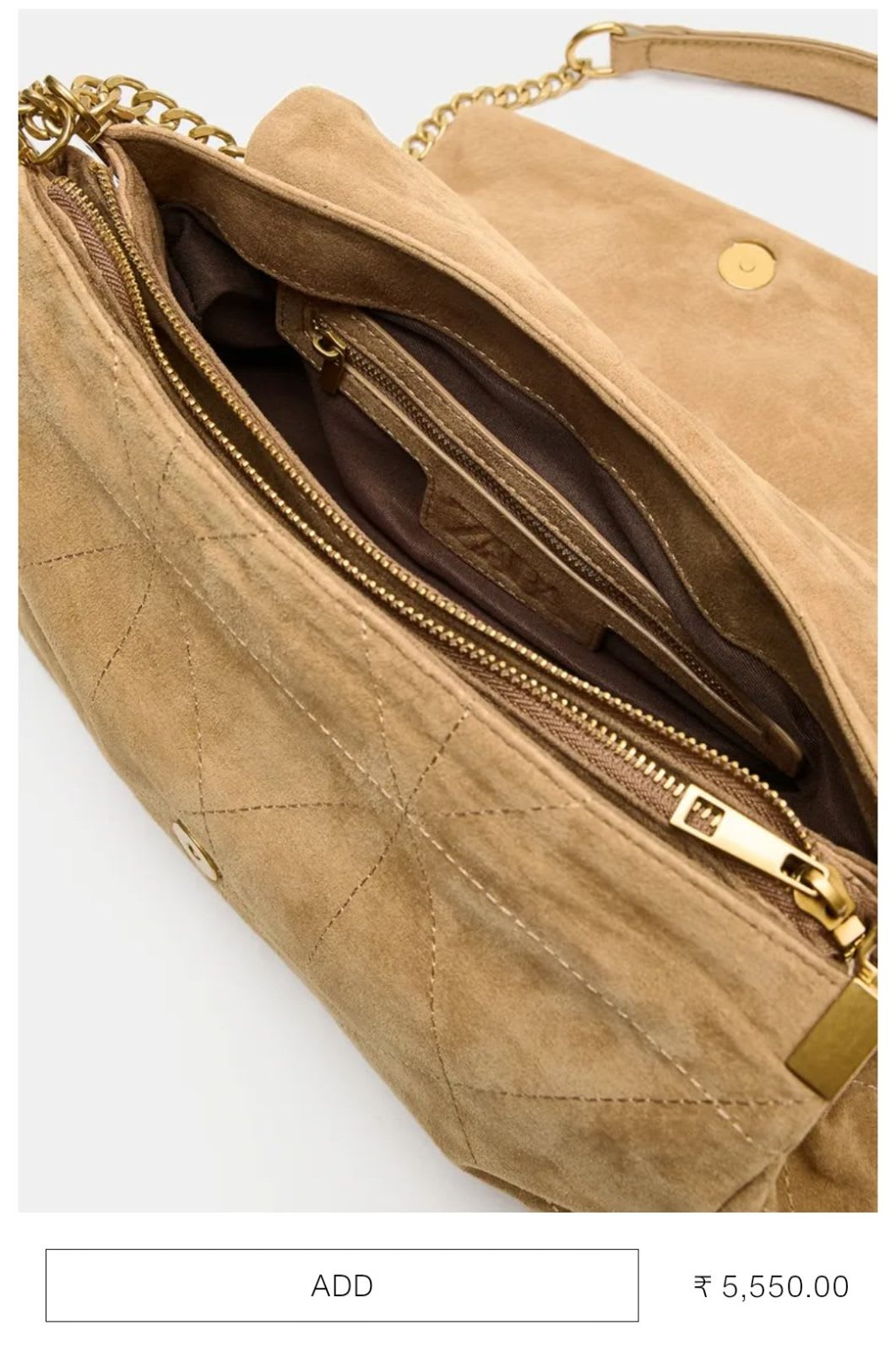 Original zara bag mrp 5550 - Thumbnail 5