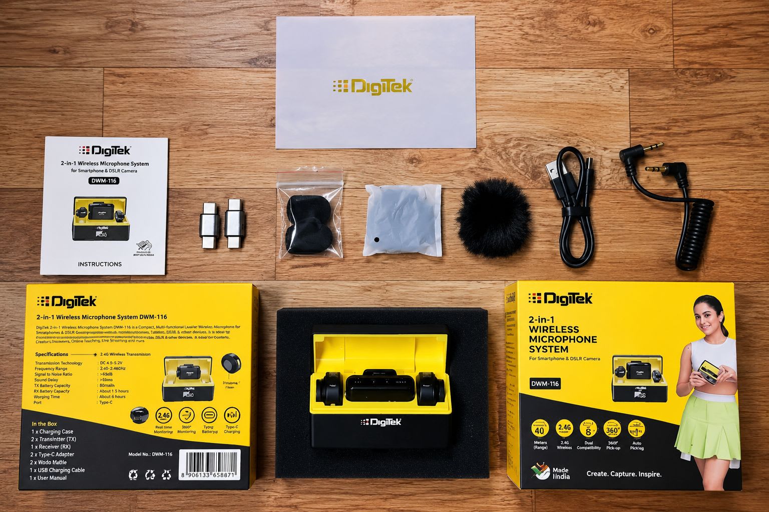 Digitek DWM-116 Wireless Microphone | New | Full Box | 2 Weeks Old - Image 1