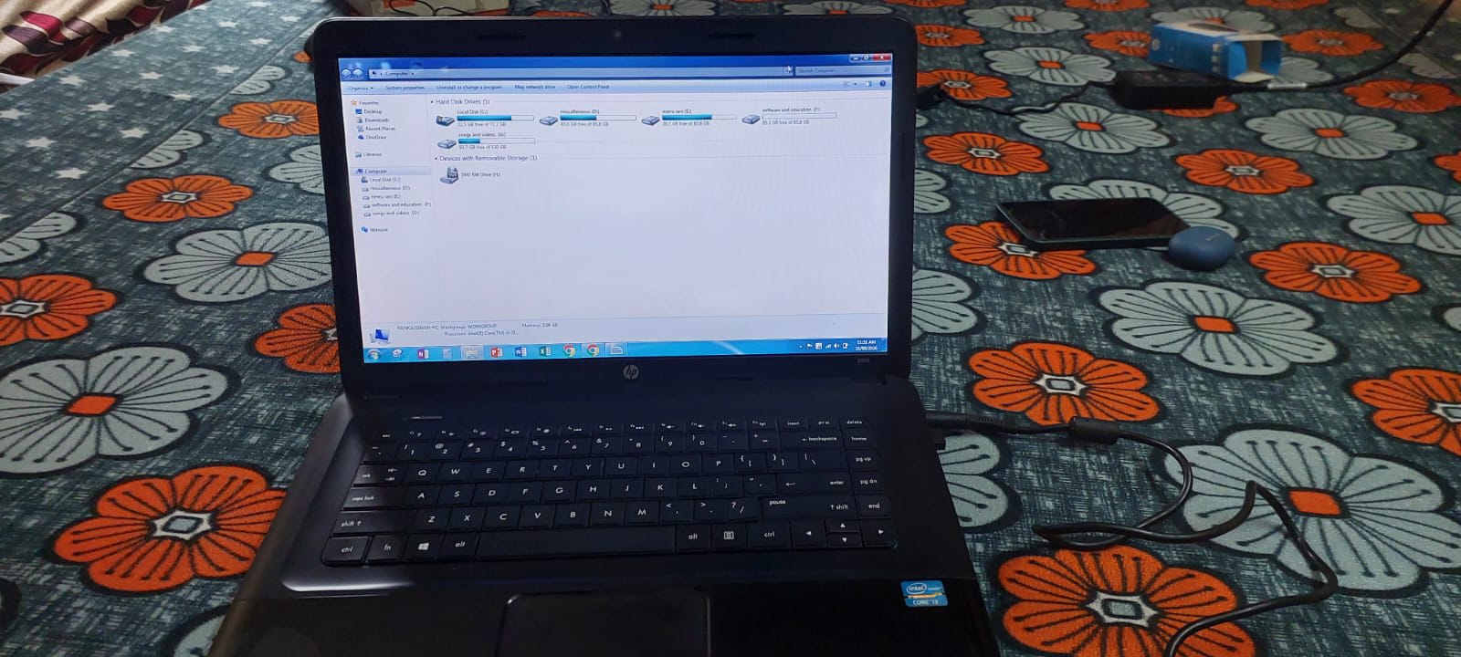 HP 2000 Laptop for Sale - Thumbnail 8