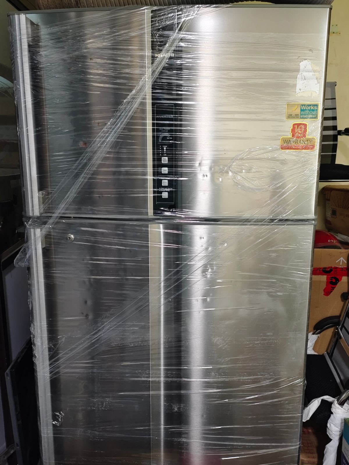 Hitachi Inverter Double Door Top Freezer Refrigerator for sale in Chennai, Tamil Nadu