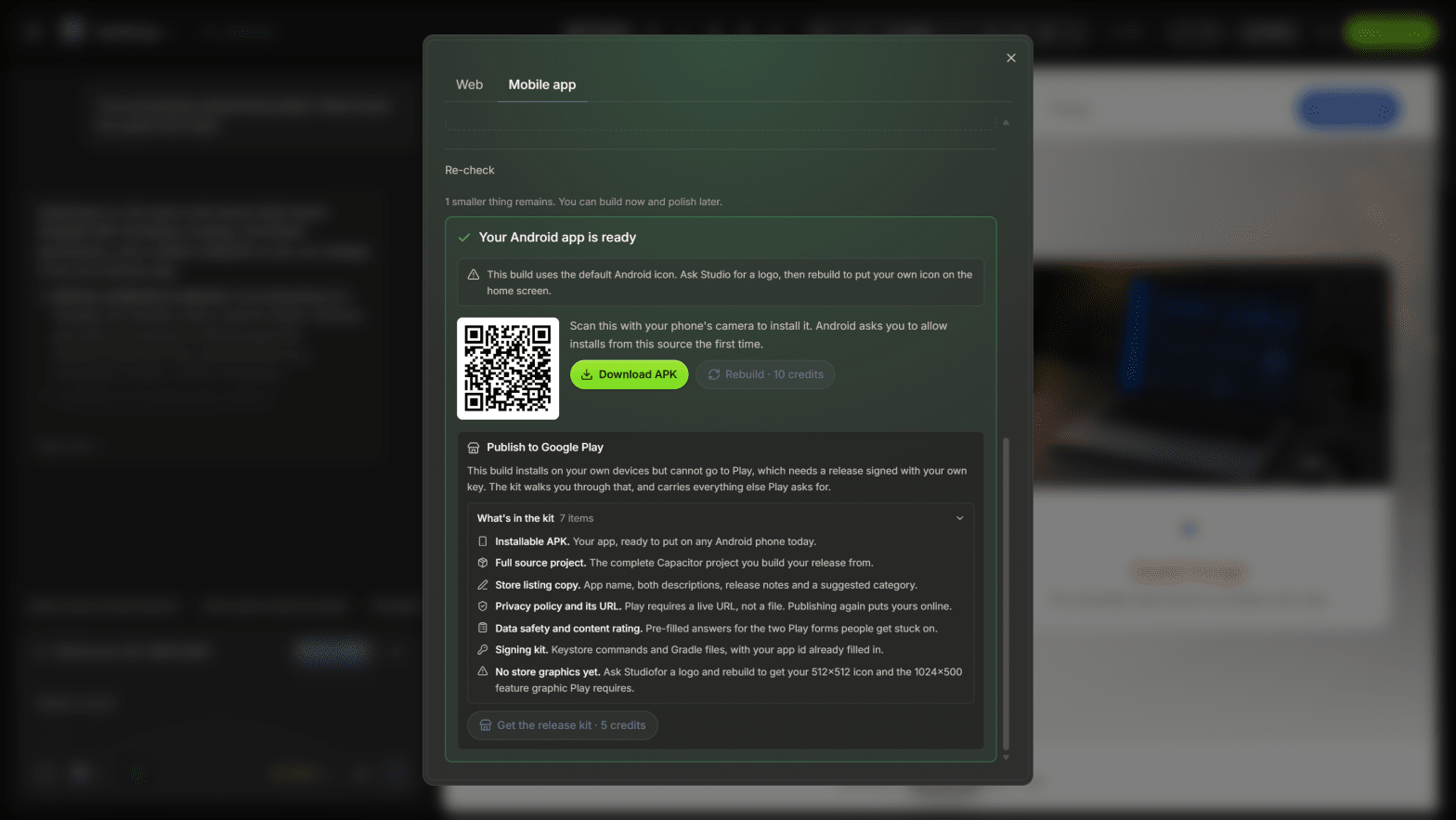 Mobile App aus condoo.Vibe herunterladen