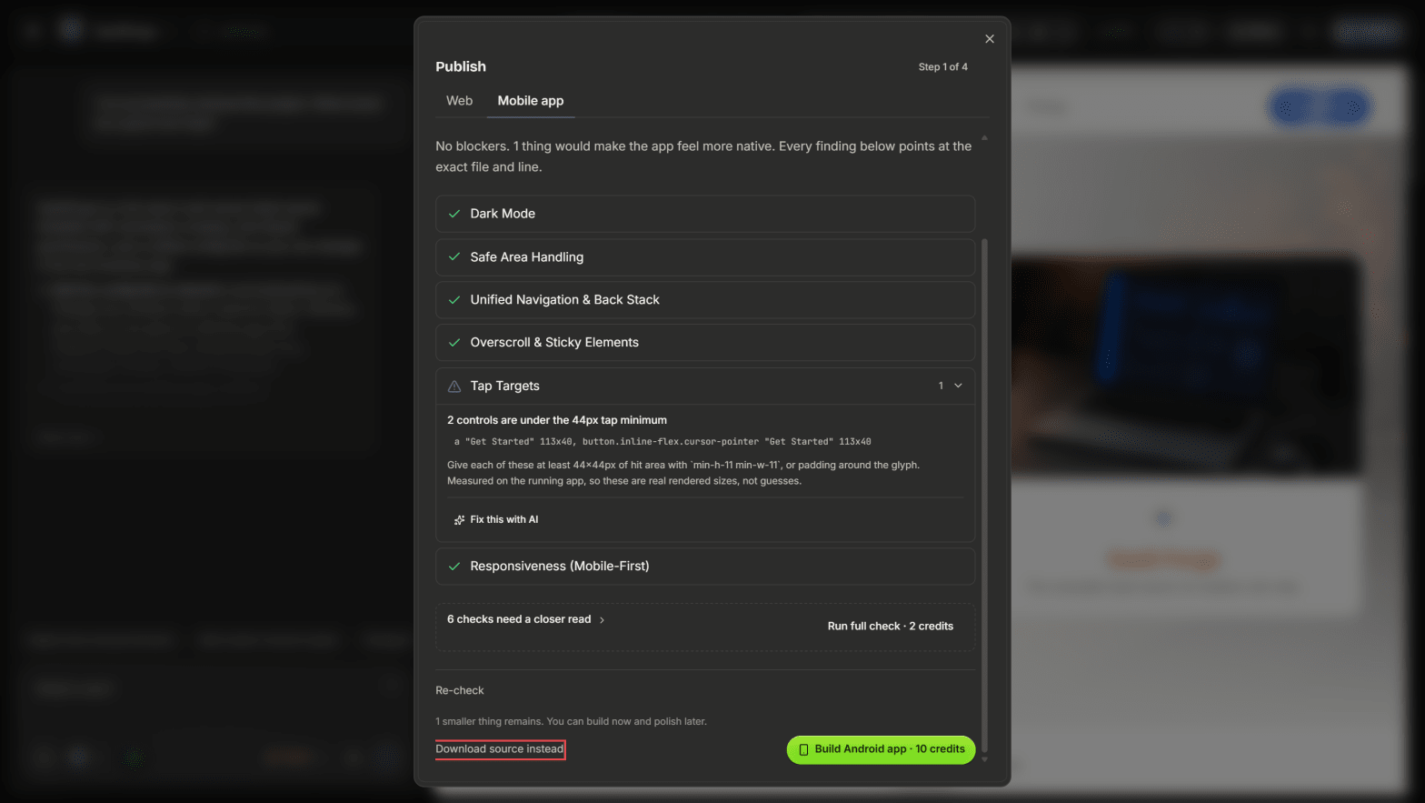 Mobiler Export in condoo.Vibe bereit