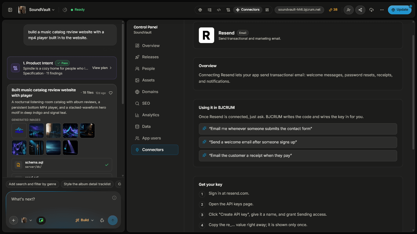 BJCRUM Resend Config