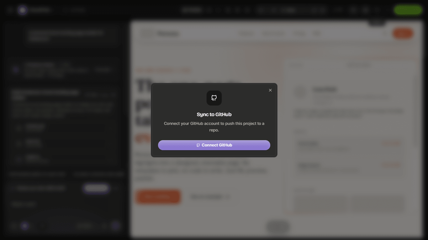 GitHub-Integration in condoo.Vibe