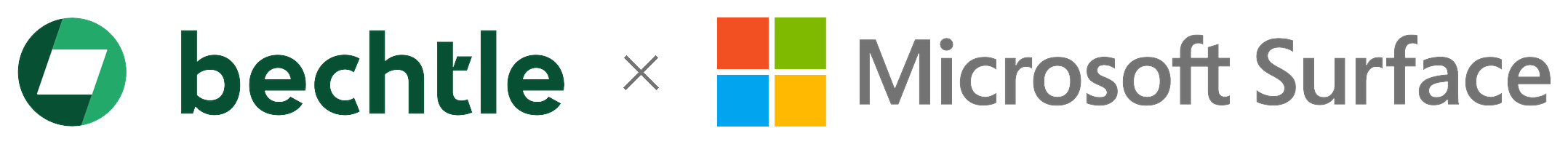 Bechtle & Microsoft Surface Logo