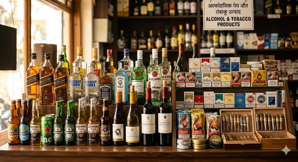 Alcoholic Beverages Tobacco & products