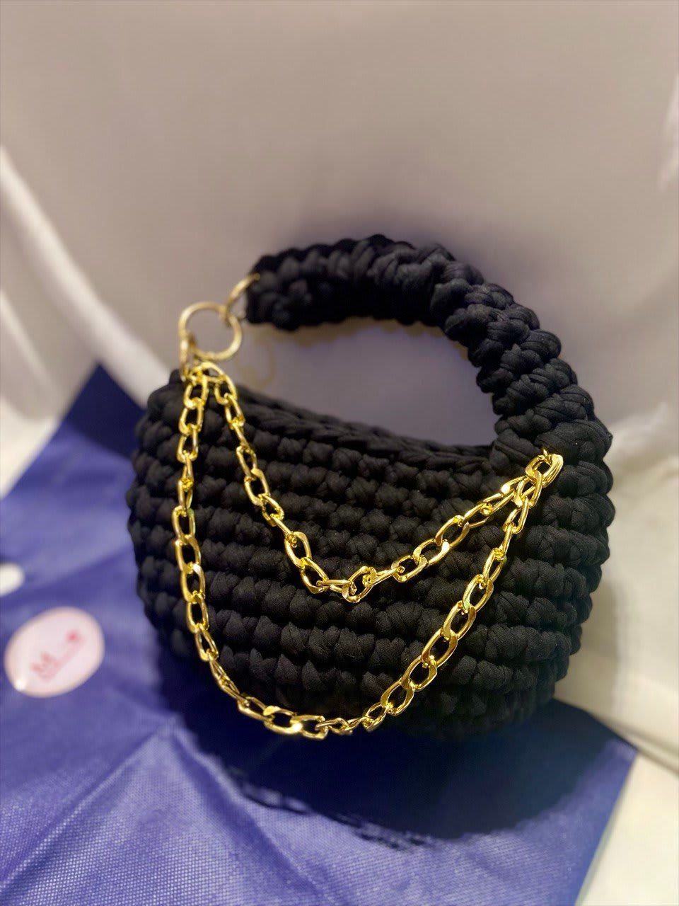 Crochet Donut Bag