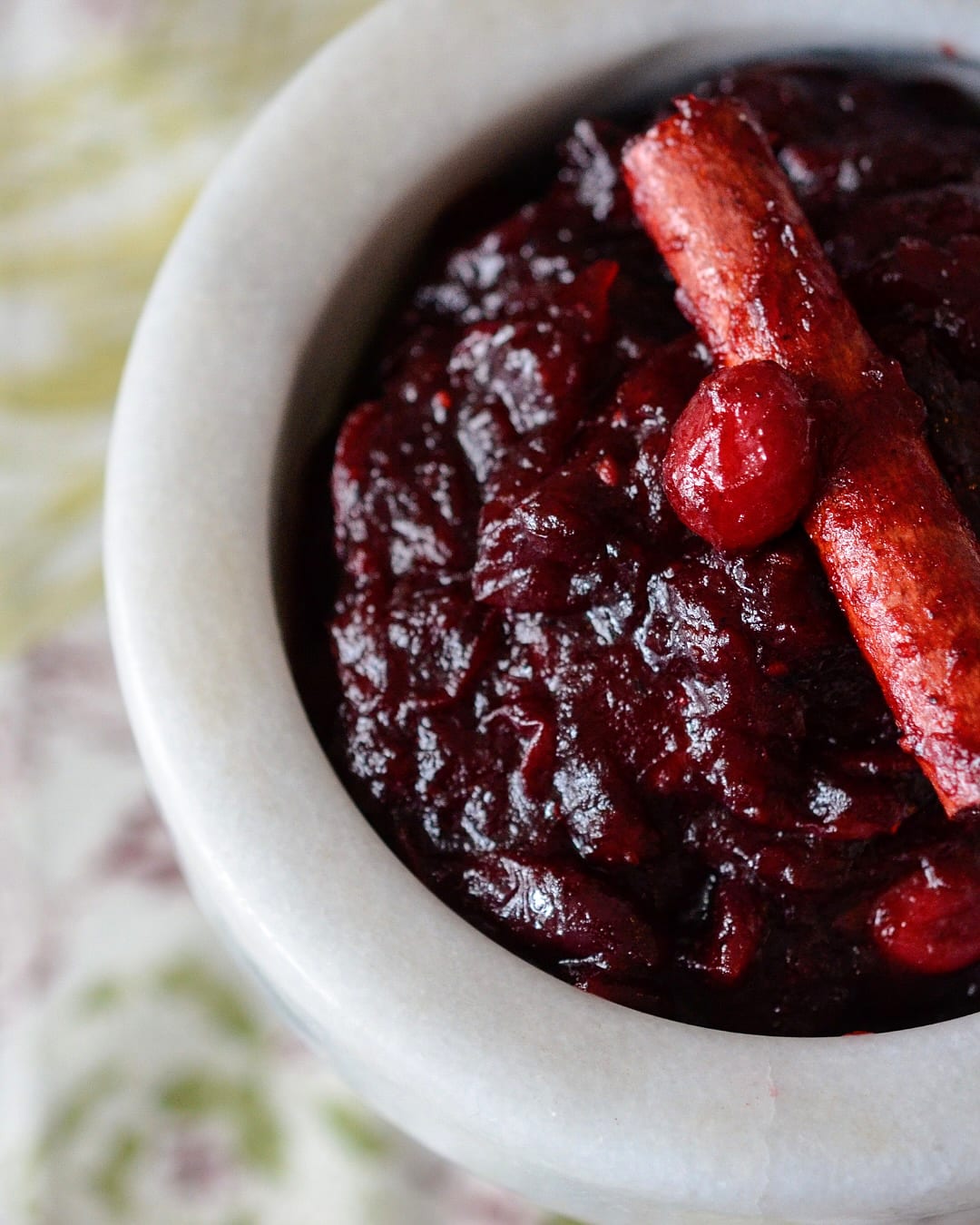 Indian-Inspired Cranberry Chutney for Thanksgiving