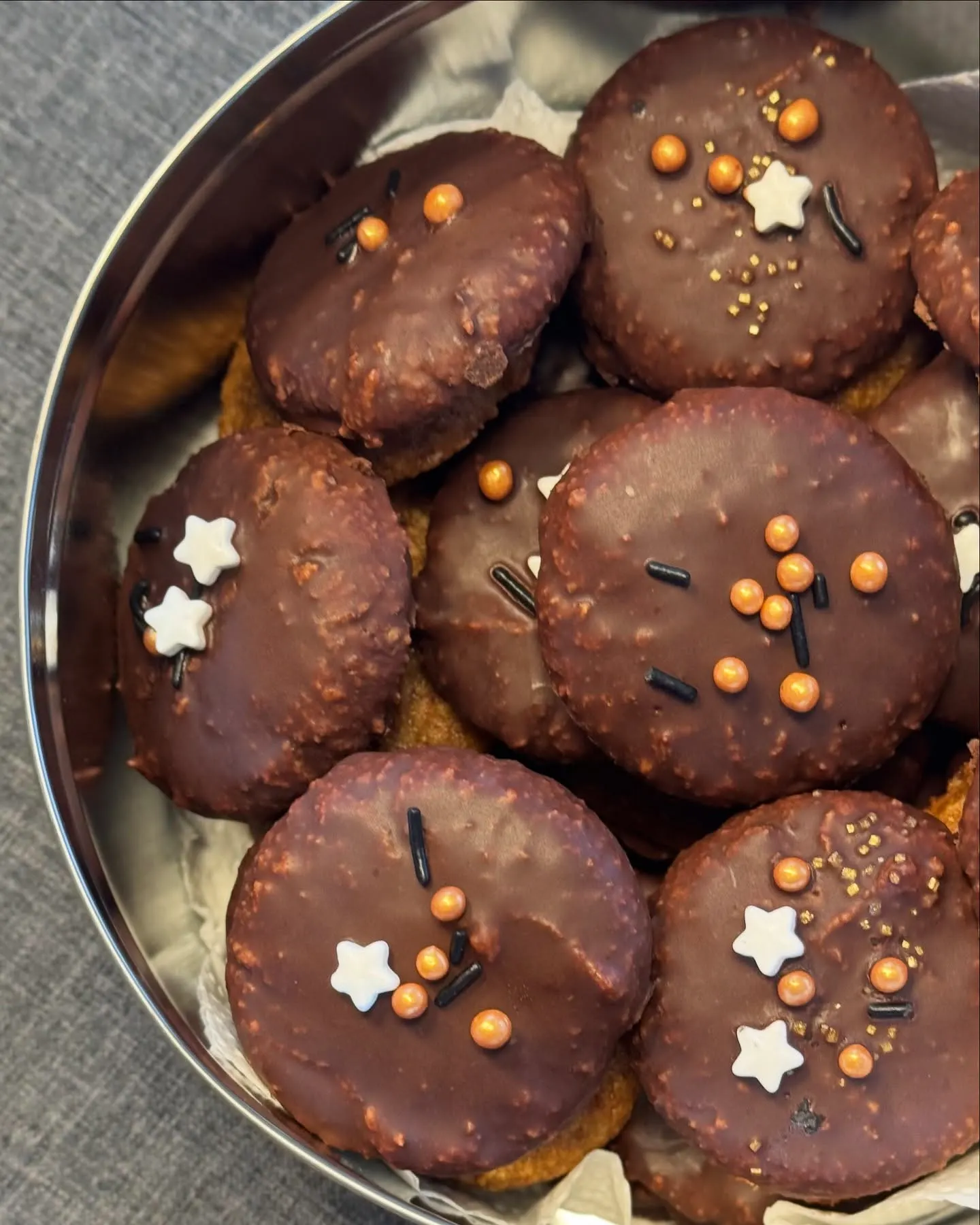 Potato Gingerbread Cookies: Soft Christmas Lebkuchen Recipe, close-up