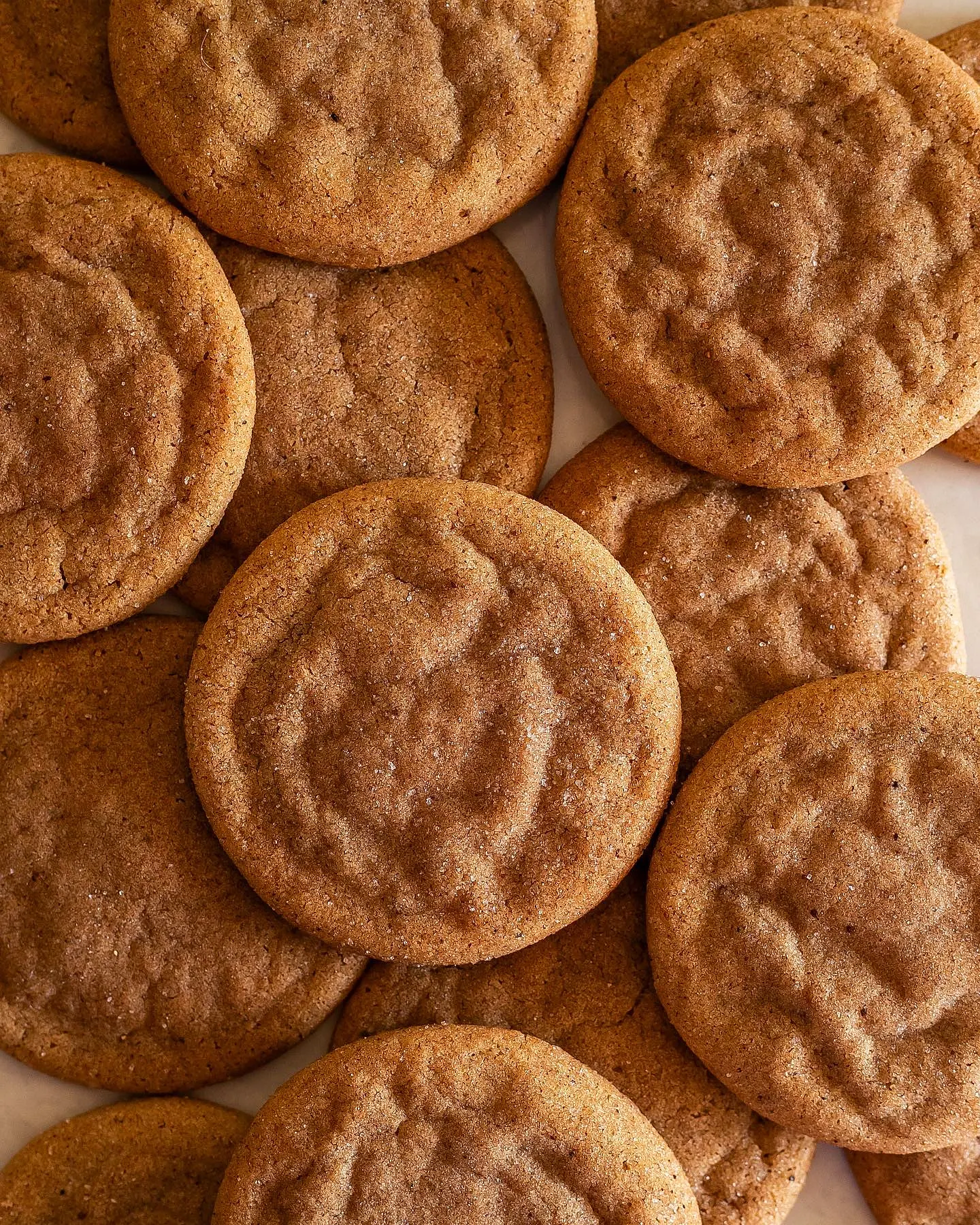 Brown Butter Chai Spice Sugar Cookies, close-up