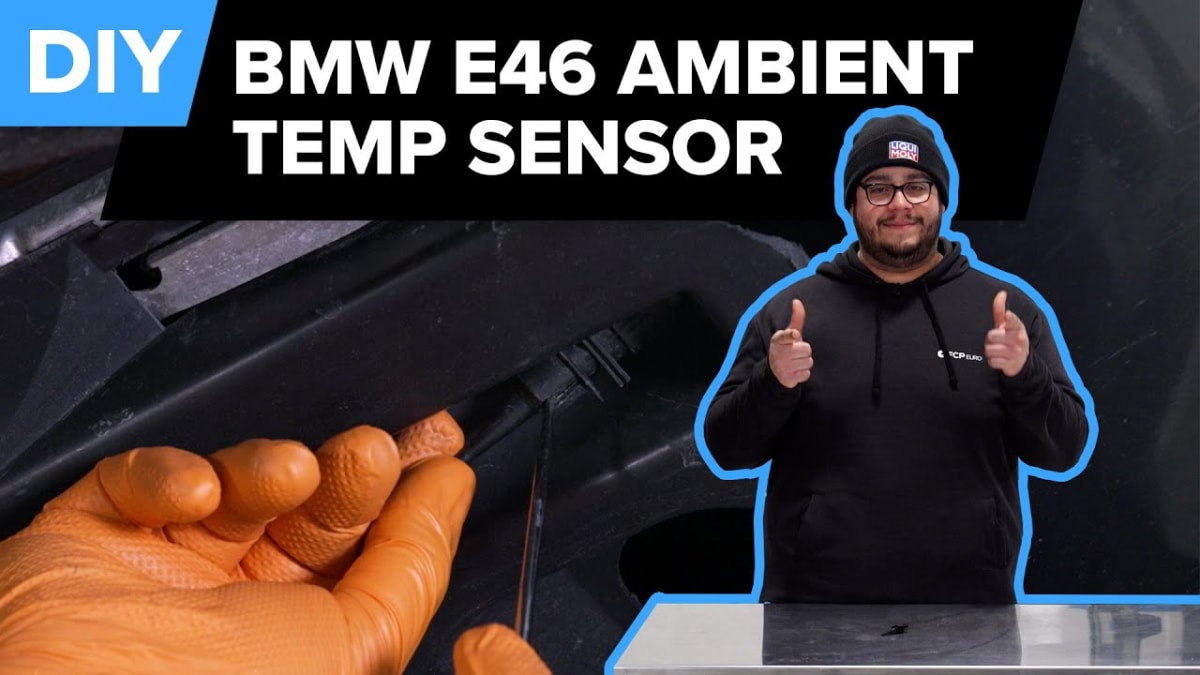 how to reset ambient temperature sensor bmw