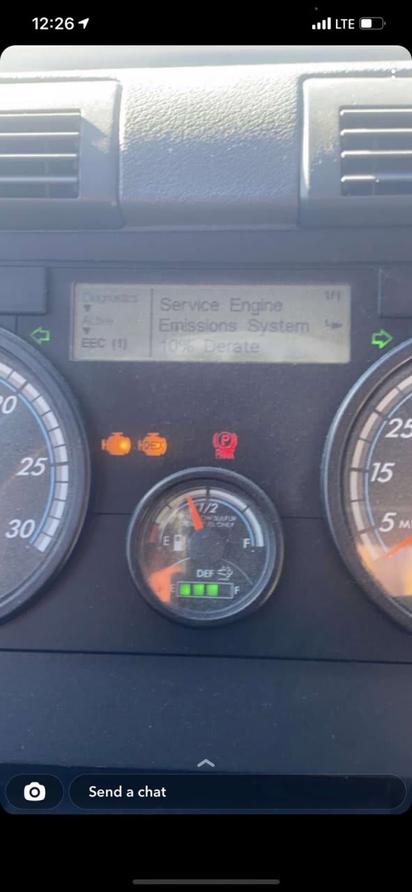 Service Engine Emissions System 25 Derate: Fast Fixes