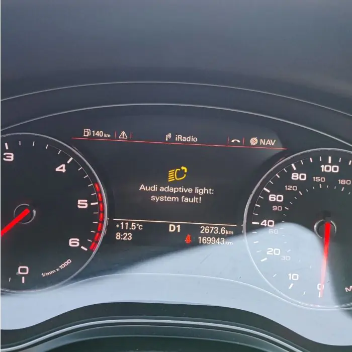 Audi Adaptive Headlight Malfunction