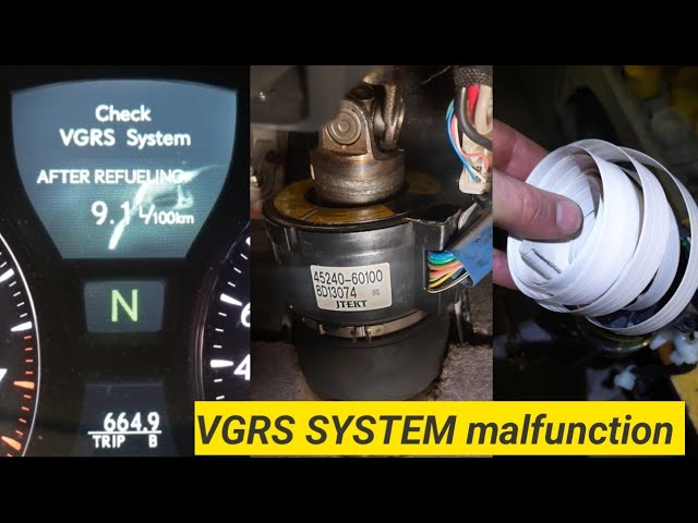 lexus check vgrs system