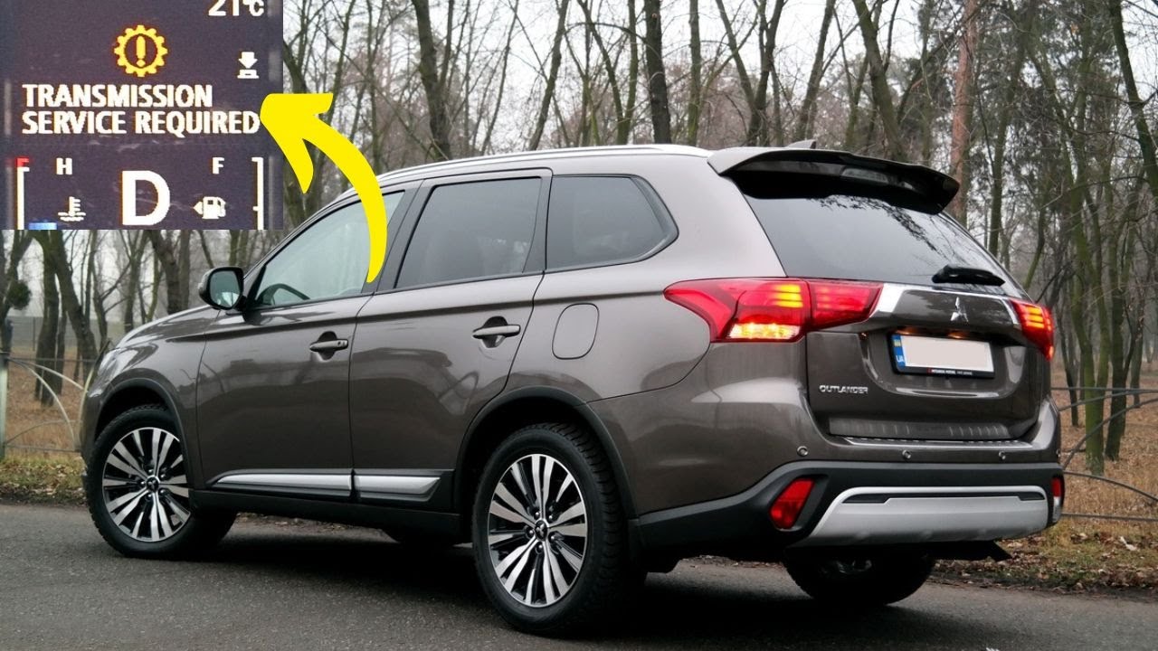 mitsubishi outlander transmission service required