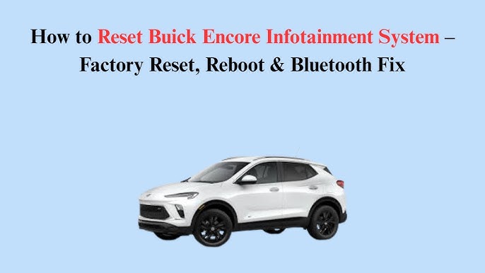 buick infotainment system problems