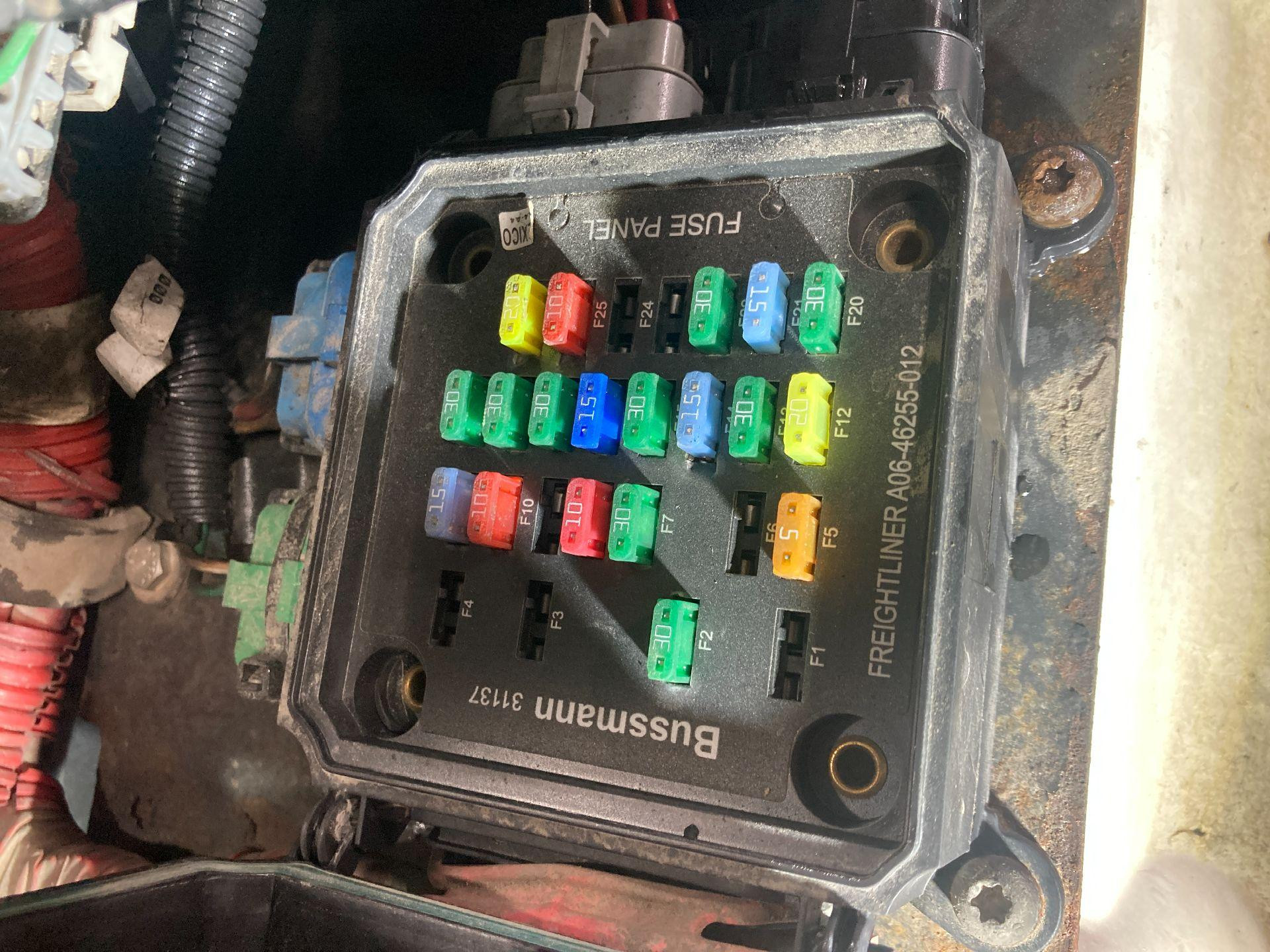 freightliner m2 fuse box location