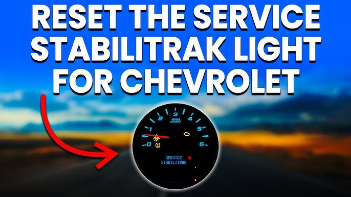 cadillac stabilitrak reset