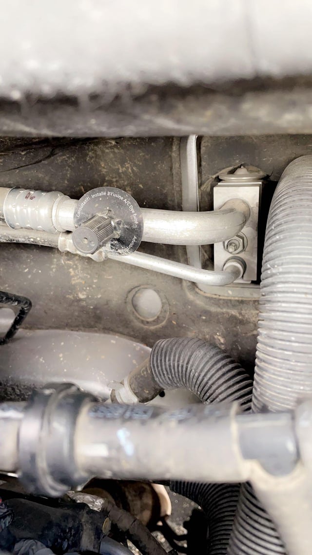 dodge caravan ac recharge