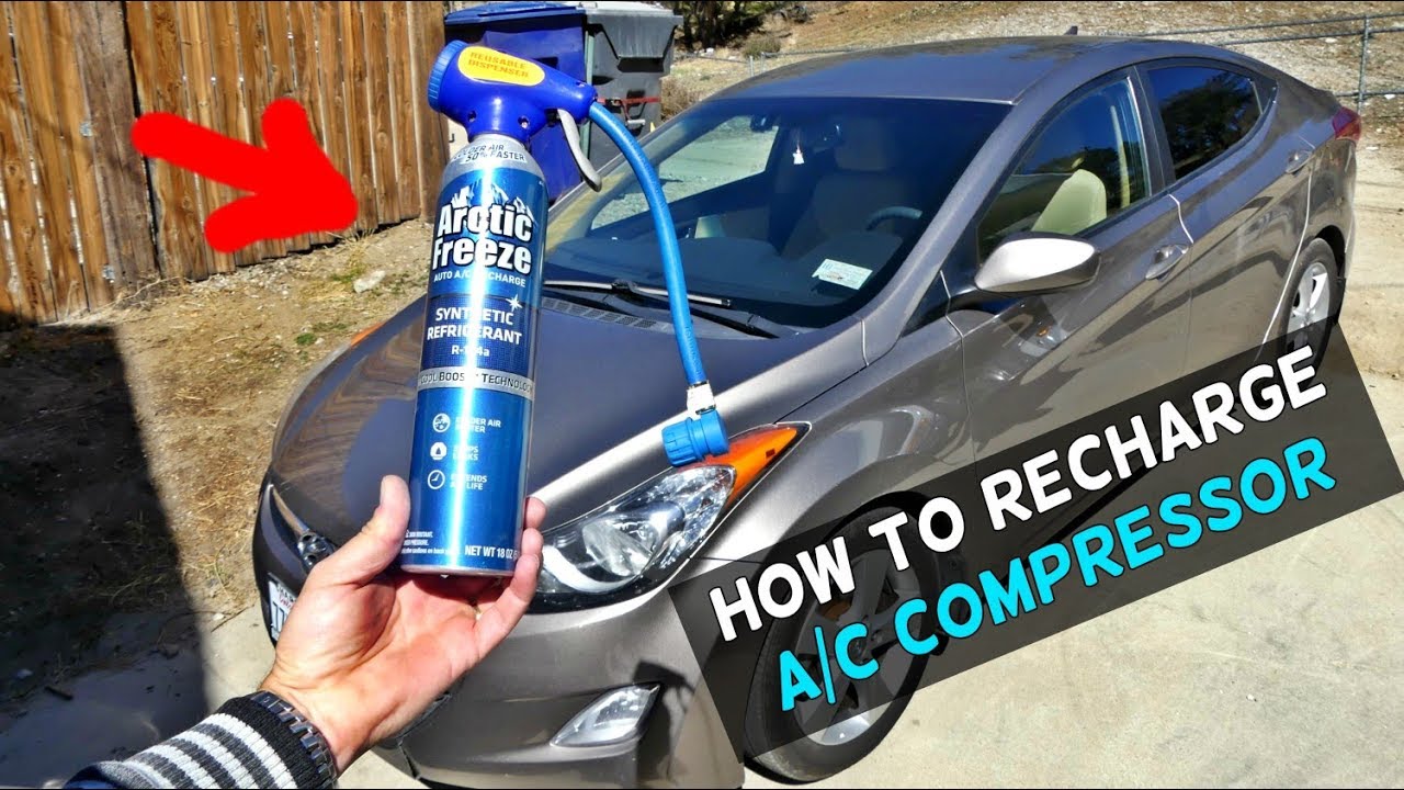 hyundai elantra ac recharge