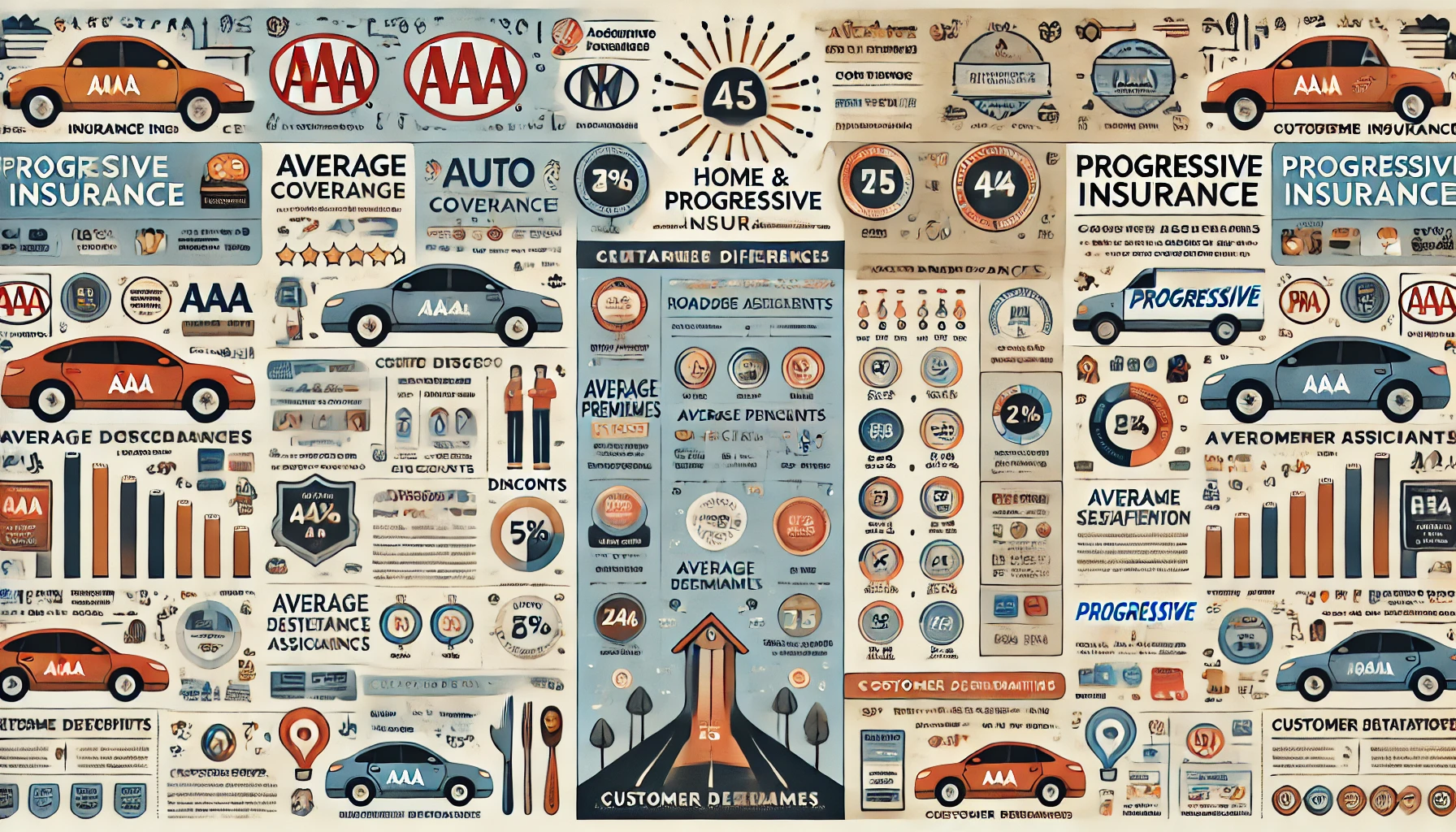 aaa vs progressive roadside assistance