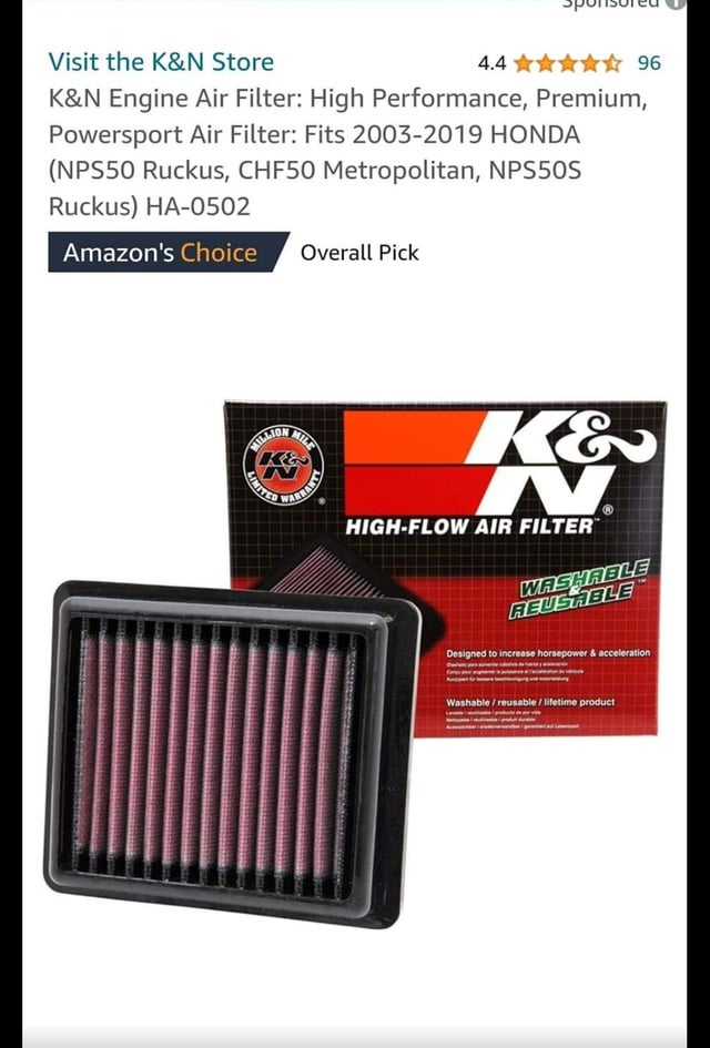 is kn air filter worth it