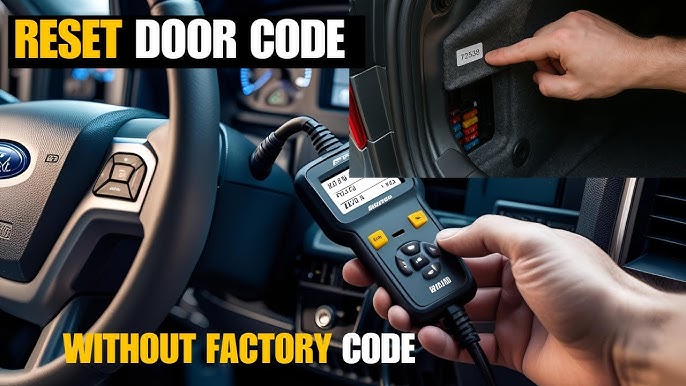 how to reset ford f150 door code without factory code