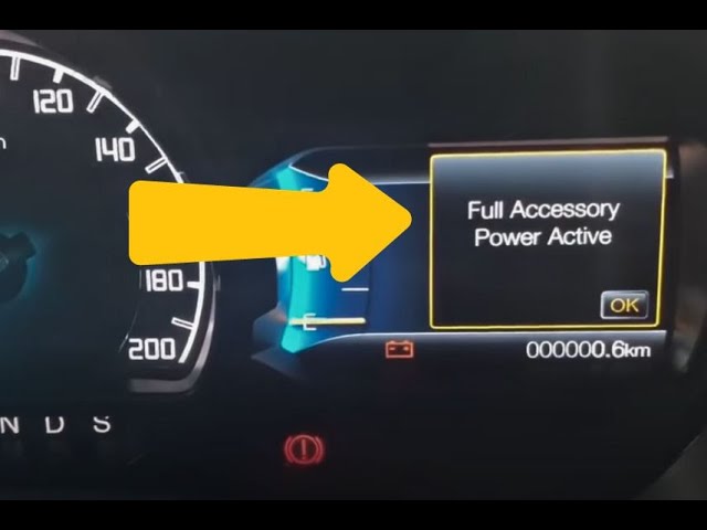 ford full accessory power active