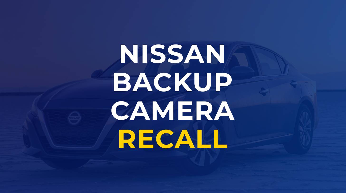 nissan backup camera recall