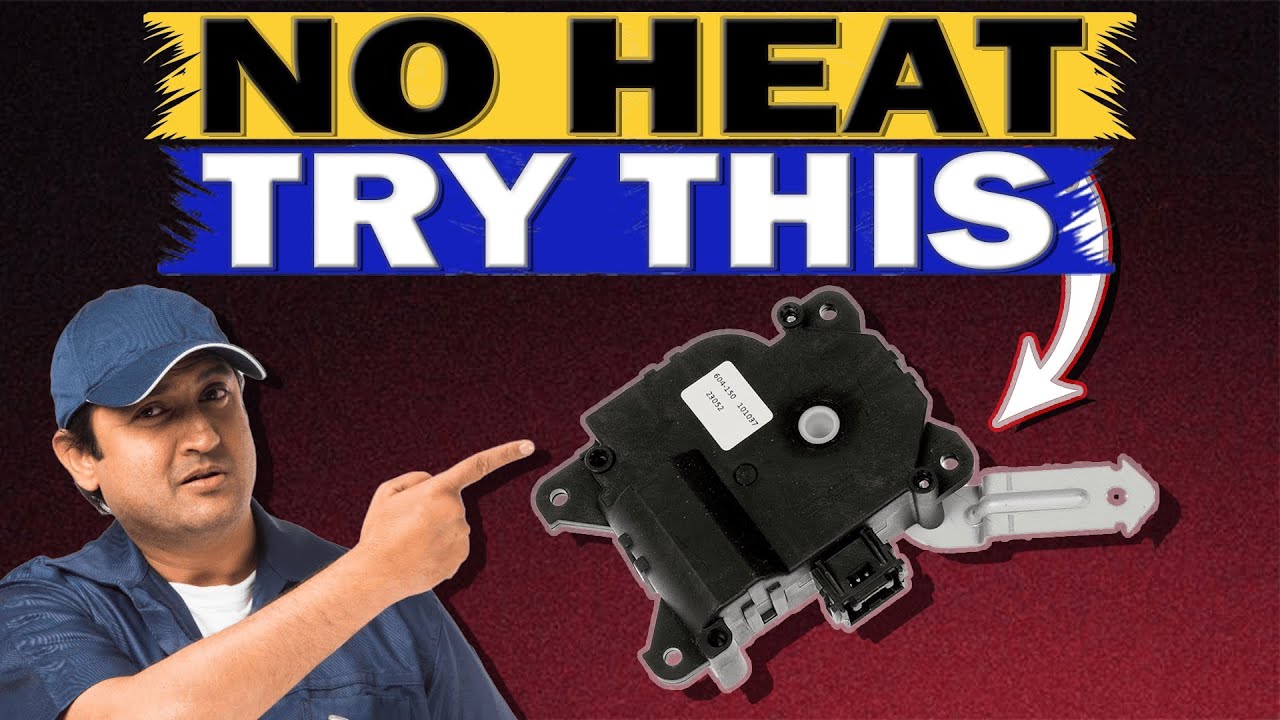 how to reset blend door actuator