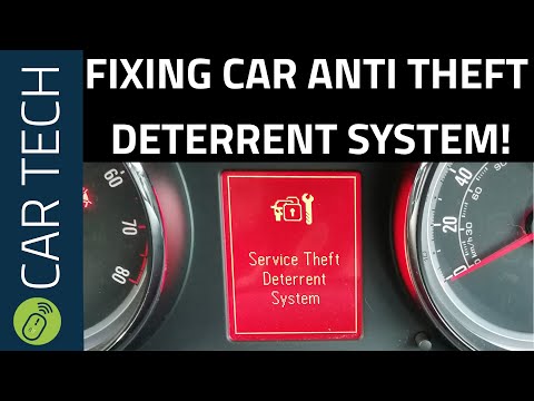 chevy malibu service theft deterrent system