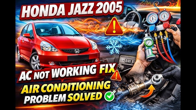 honda jazz air conditioning not working