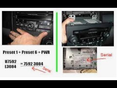 honda crv radio code