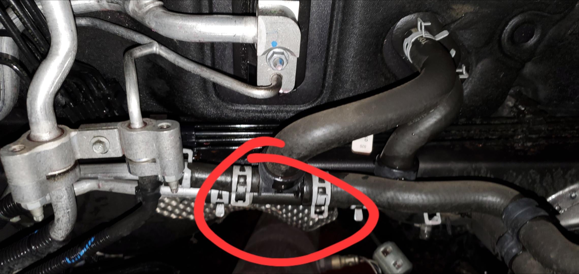 dodge journey coolant leak