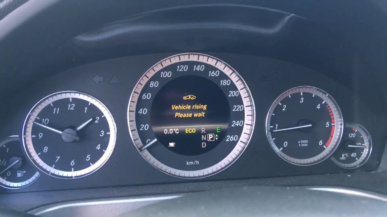 mercedes vehicle rising malfunction