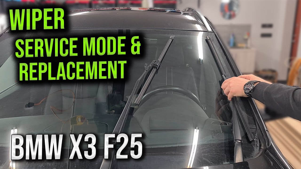 bmw wiper service mode