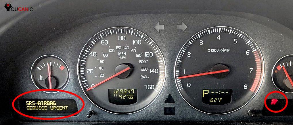 volvo srs airbag service urgent