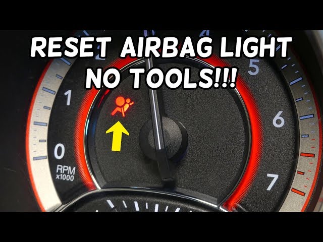 dodge caravan airbag light on
