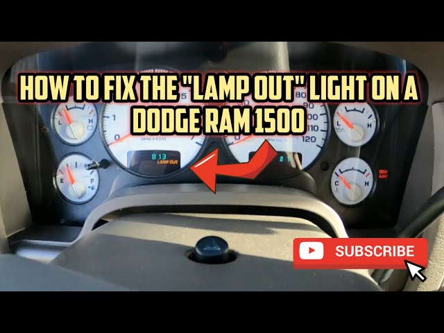 dodge ram lamp out
